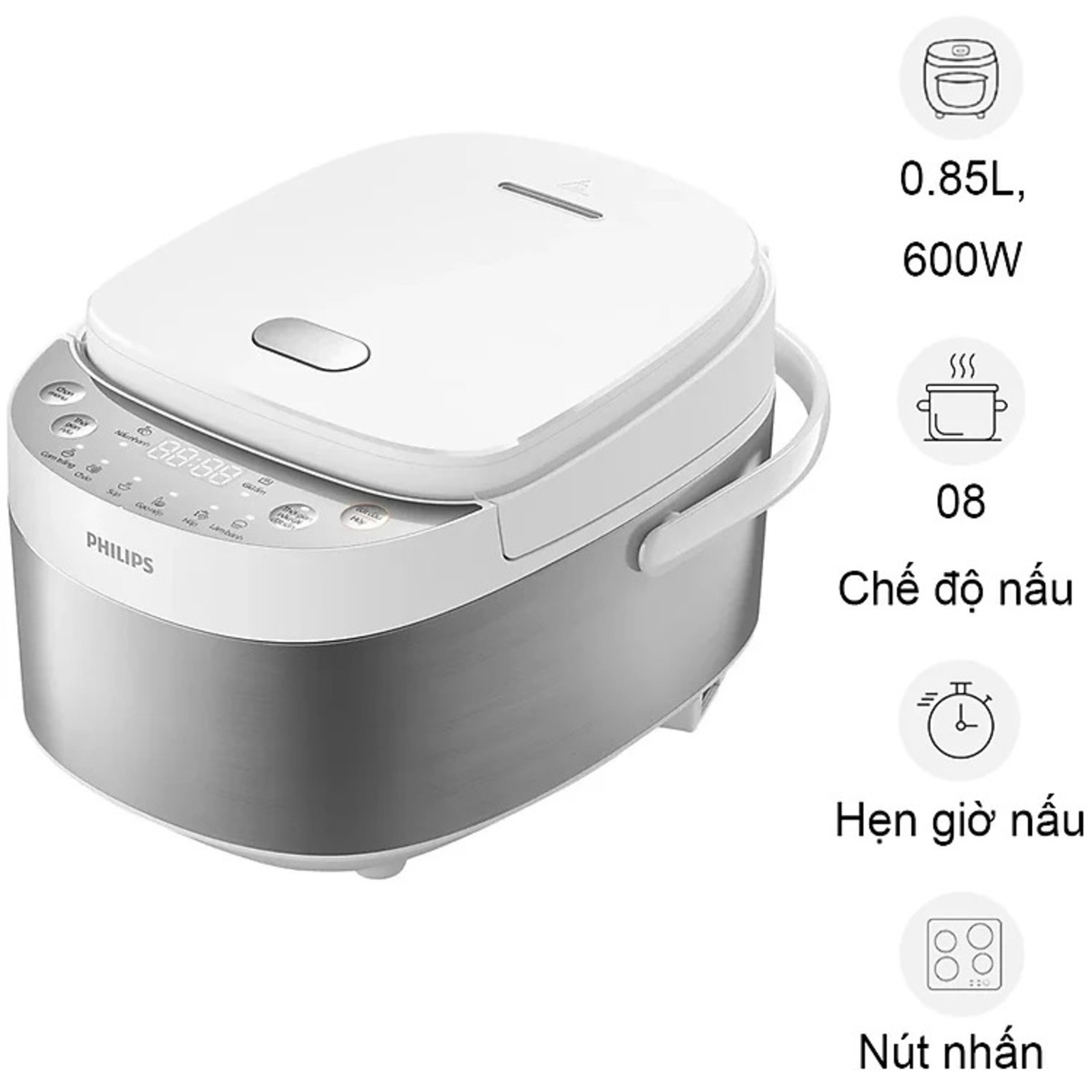 Nồi Cơm Điện Tử Mini Philips